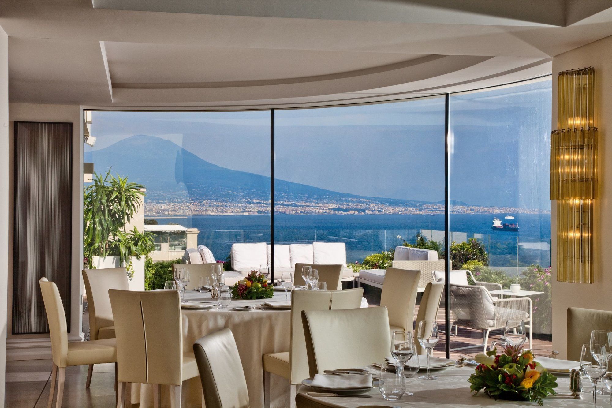 Grand Hotel Vesuvio Neapol Restauracja zdjęcie